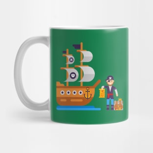 Pirate ship Mug